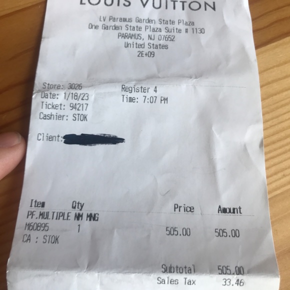 Mens Louis Vuitton Wallet - Picture 8 of 8